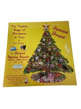Twelve Days of Christmas X Two by Lory Shory 1000 Pcs Jigzaw Puzzle